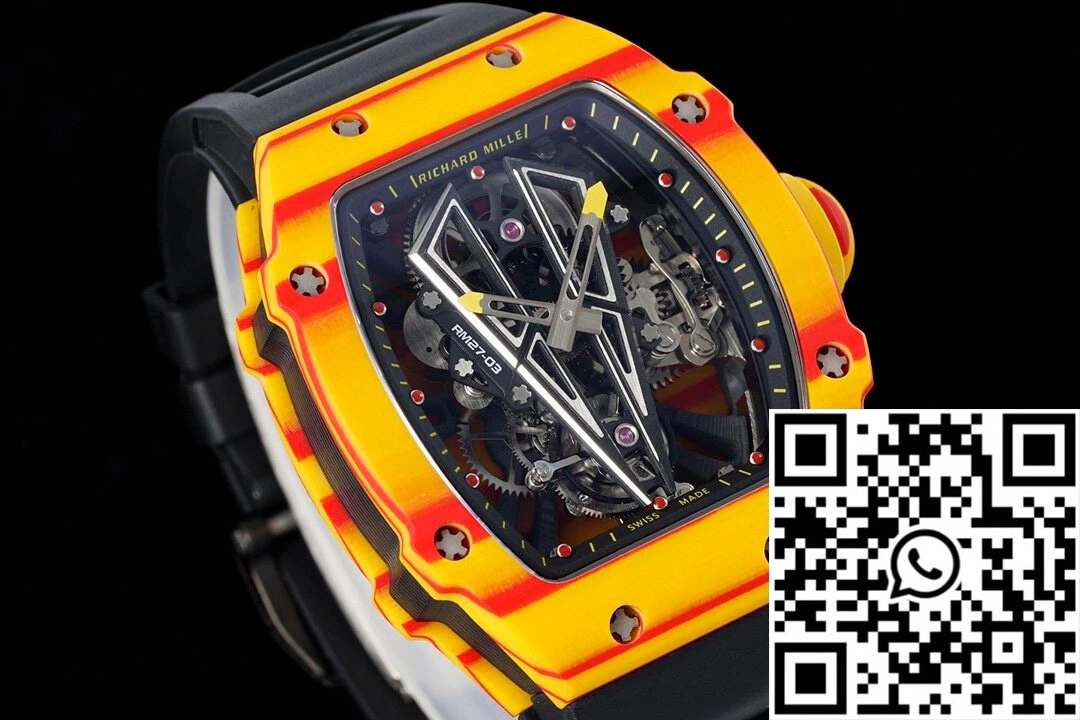 Richard Mille RM27-03 Rafael Nadal Tourbillon RM Factory Rubber Strap