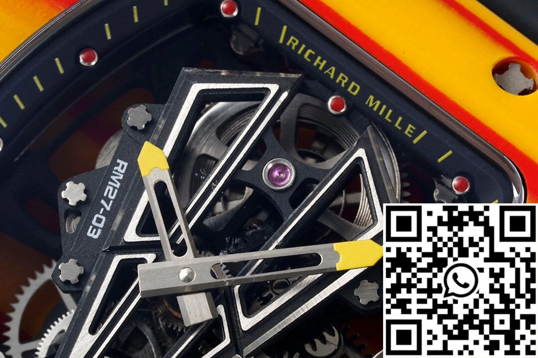 Richard Mille RM27-03 Rafael Nadal Tourbillon RM Factory Rubber Strap