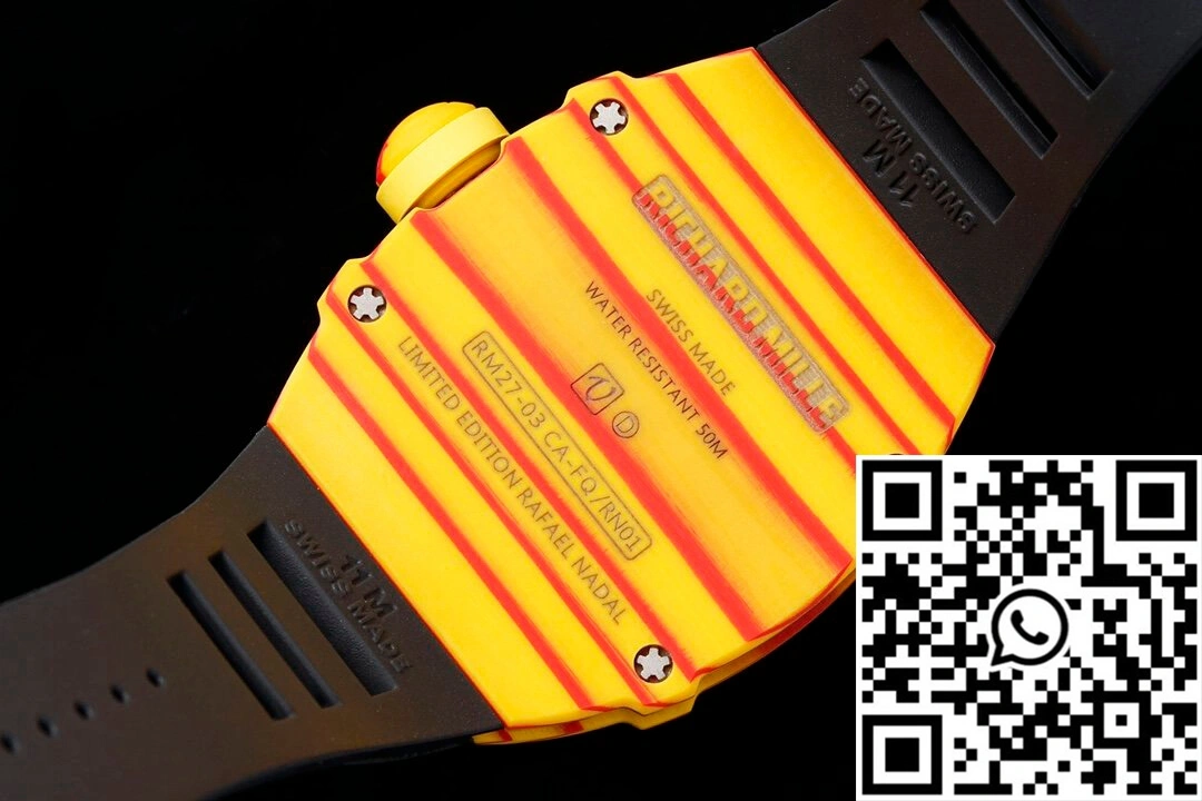 Richard Mille RM27-03 Rafael Nadal Tourbillon RM Factory Rubber Strap