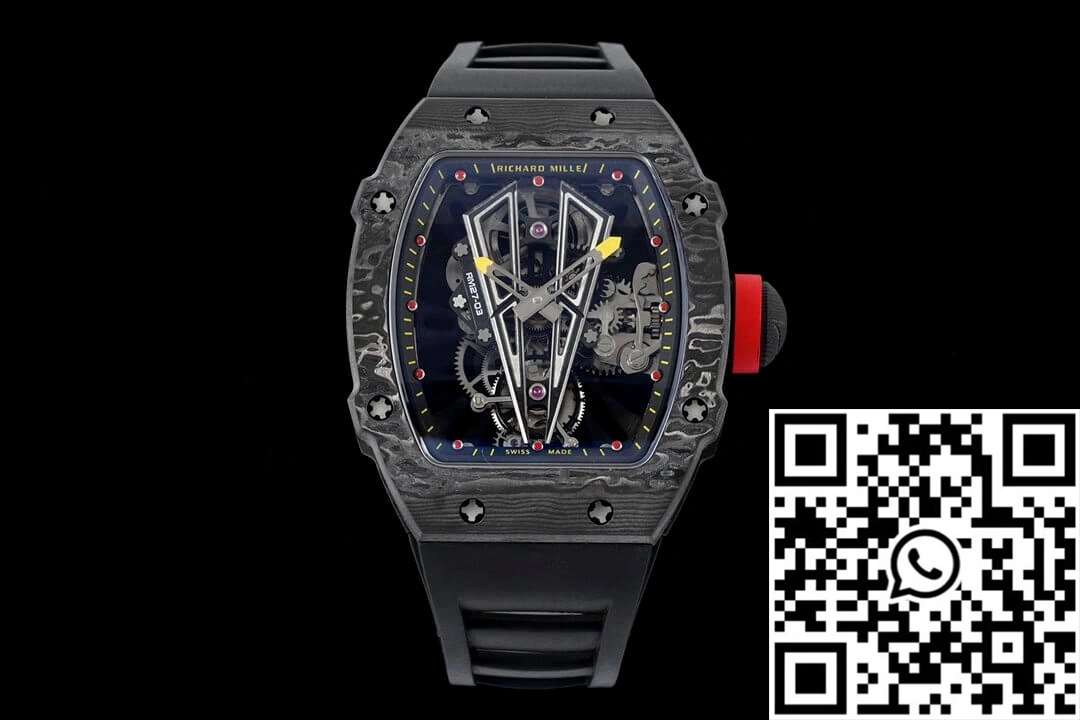 Richard Mille RM27-03 Rafael Nadal Tourbillon RM Factory Rubber Strap
