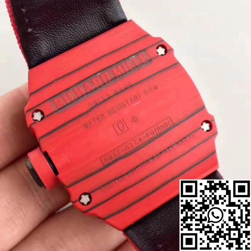 Richard Mille RM27-03 Red Forged Carbon Black Skeleton Dial