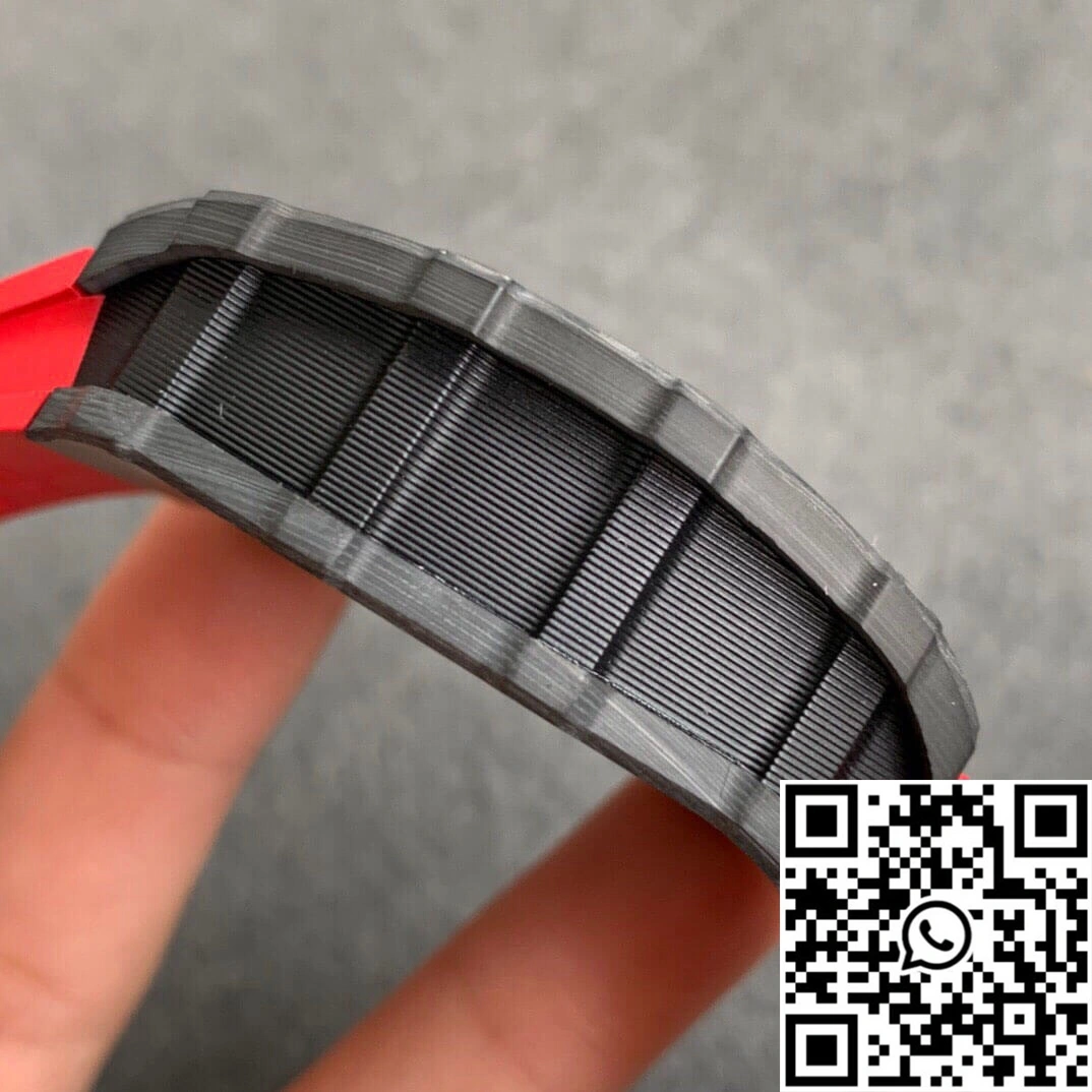 Richard Mille RM35-01 KV Factory Carbon Fiber Red Strap