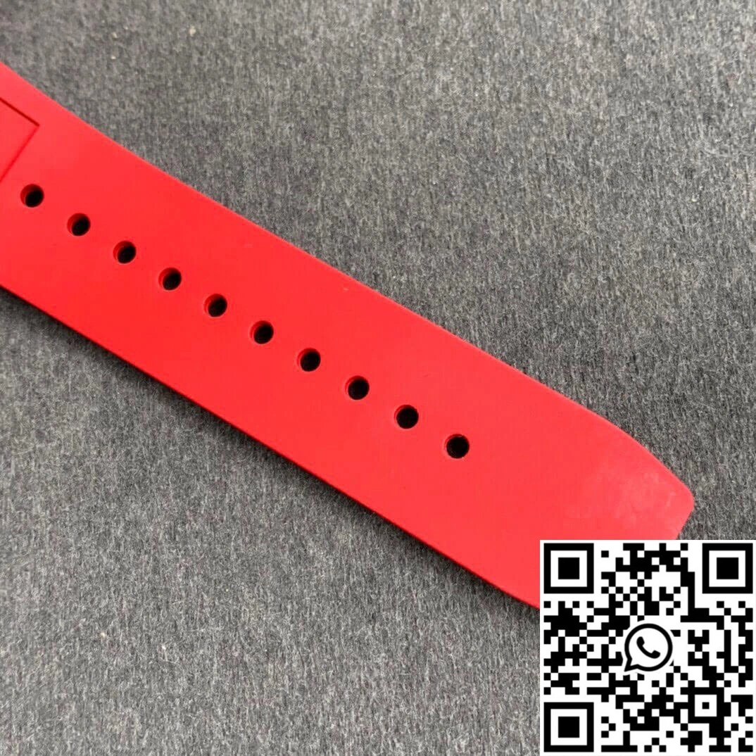 Richard Mille RM35-01 KV Factory Carbon Fiber Red Strap