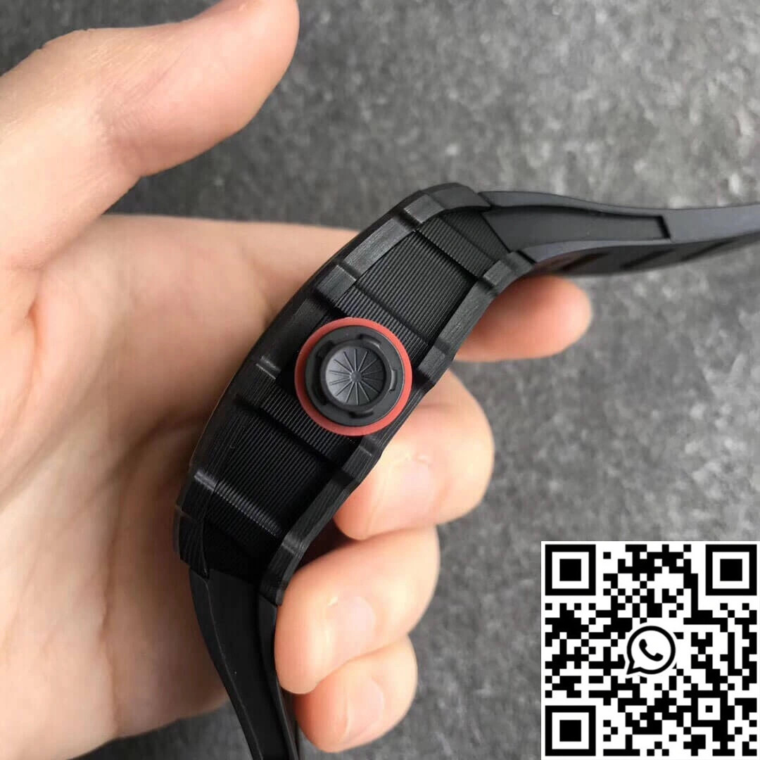 Richard Mille RM35-02 KV Factory V3 Carbon Fiber Black Strap
