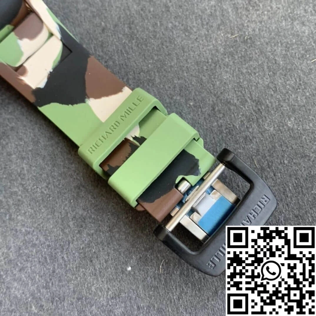 Richard Mille RM35-02 KV Factory V3 Carbon Fiber Camouflage Strap