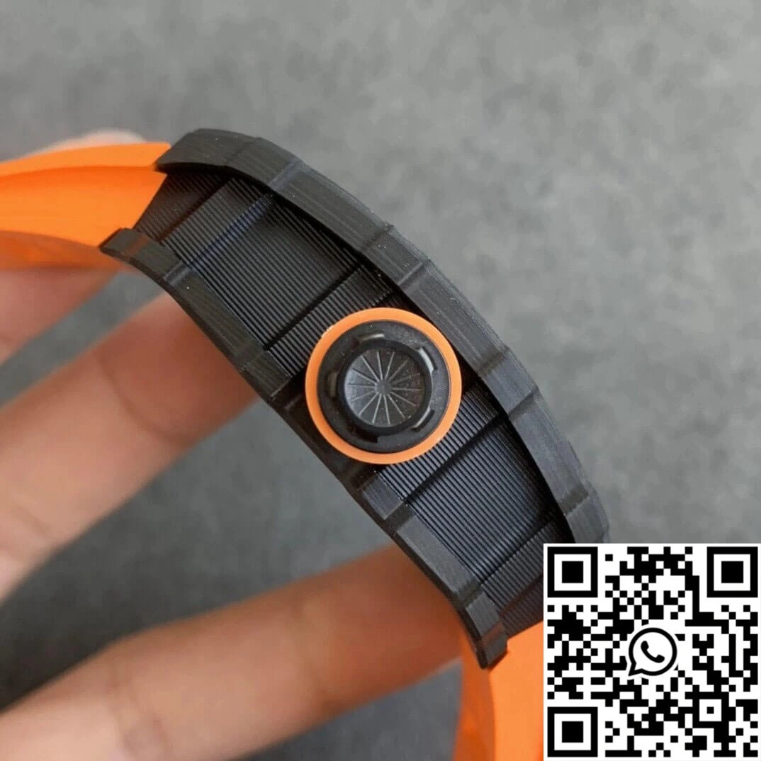 Richard Mille RM35-02 KV Factory V3 Carbon Fiber Orange Strap