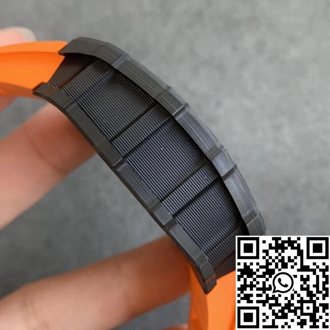 Richard Mille RM35-02 KV Factory V3 Carbon Fiber Orange Strap