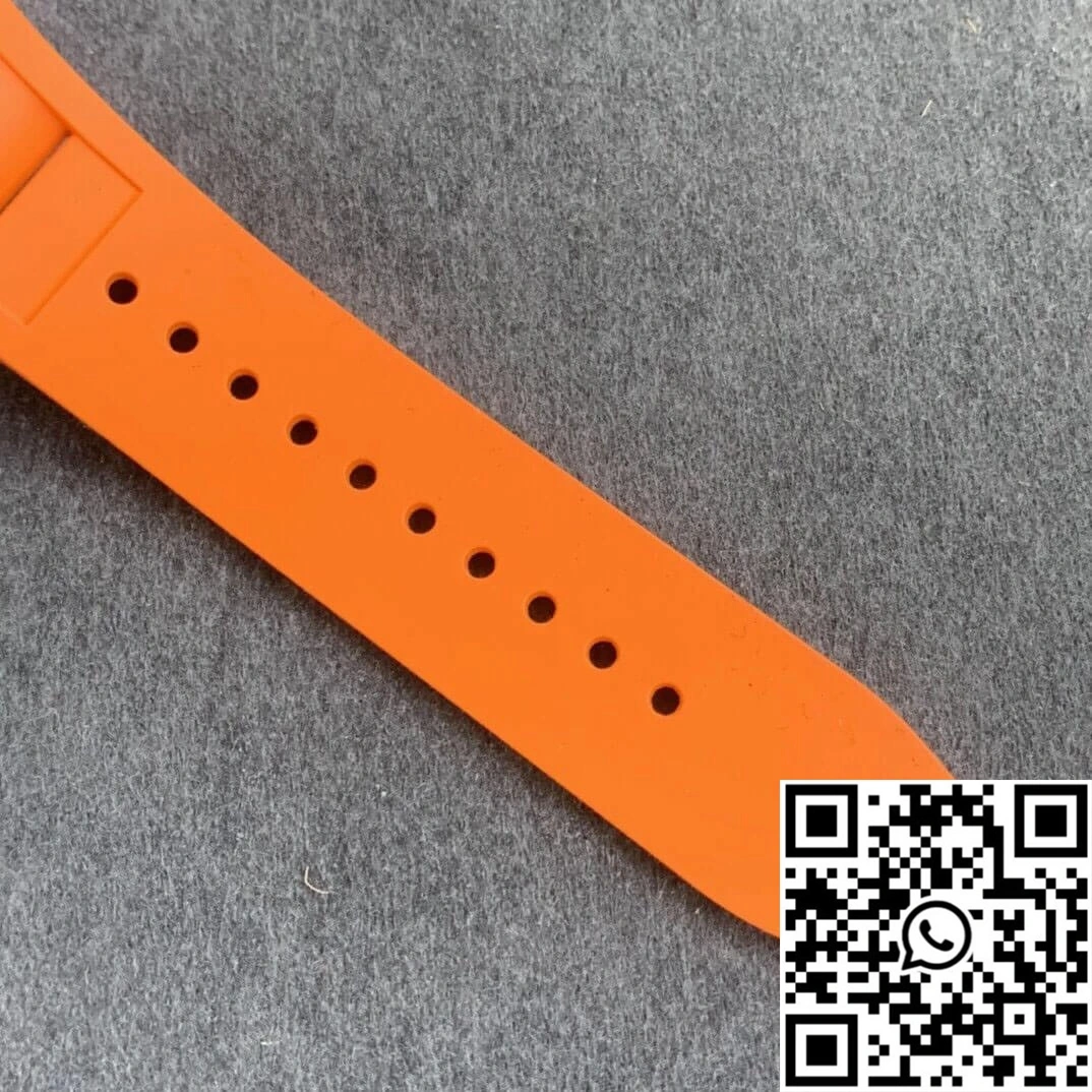 Richard Mille RM35-02 KV Factory V3 Carbon Fiber Orange Strap