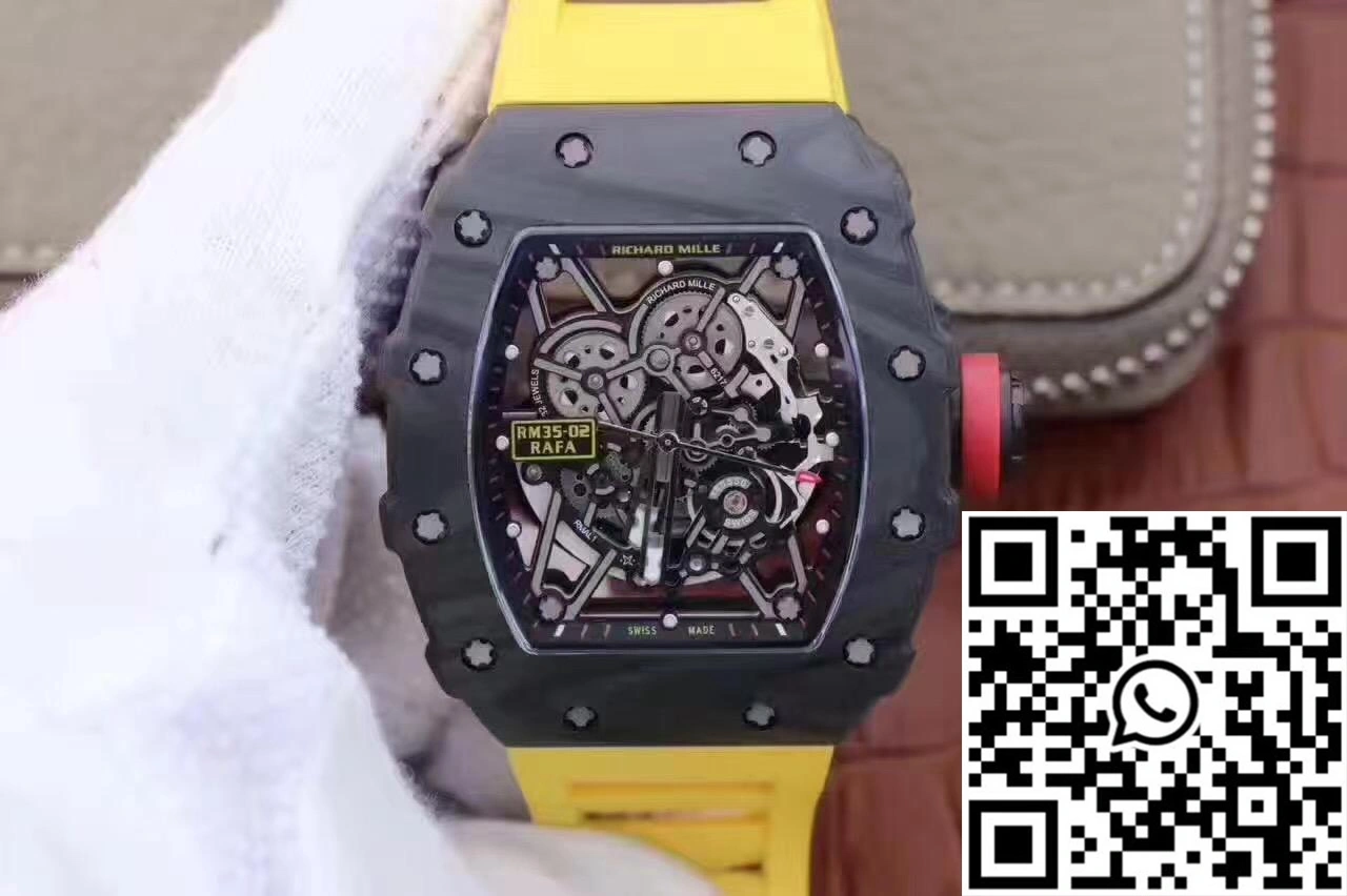 Richard Mille RM35-02 Rafael Nadal KV Factory Black Skeleton Dial
