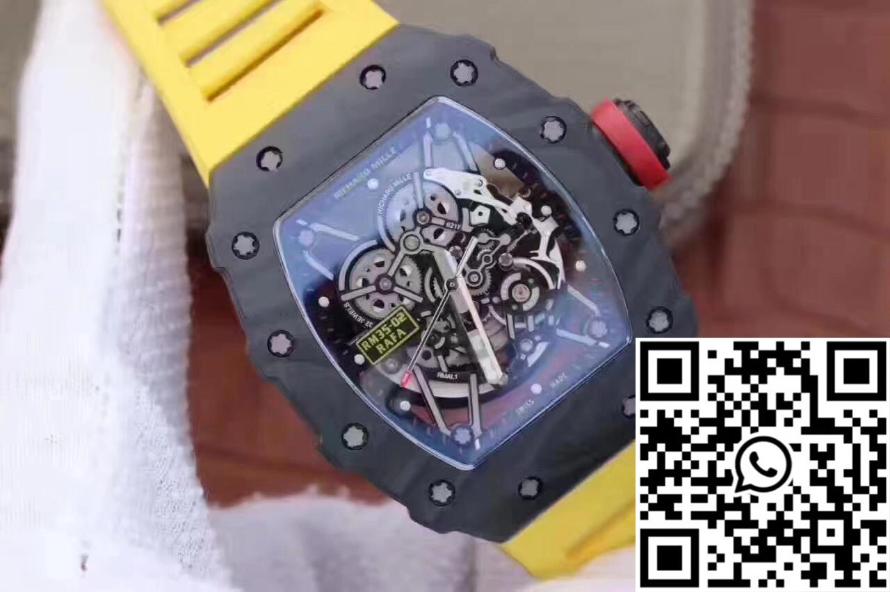 Richard Mille RM35-02 Rafael Nadal KV Factory Black Skeleton Dial