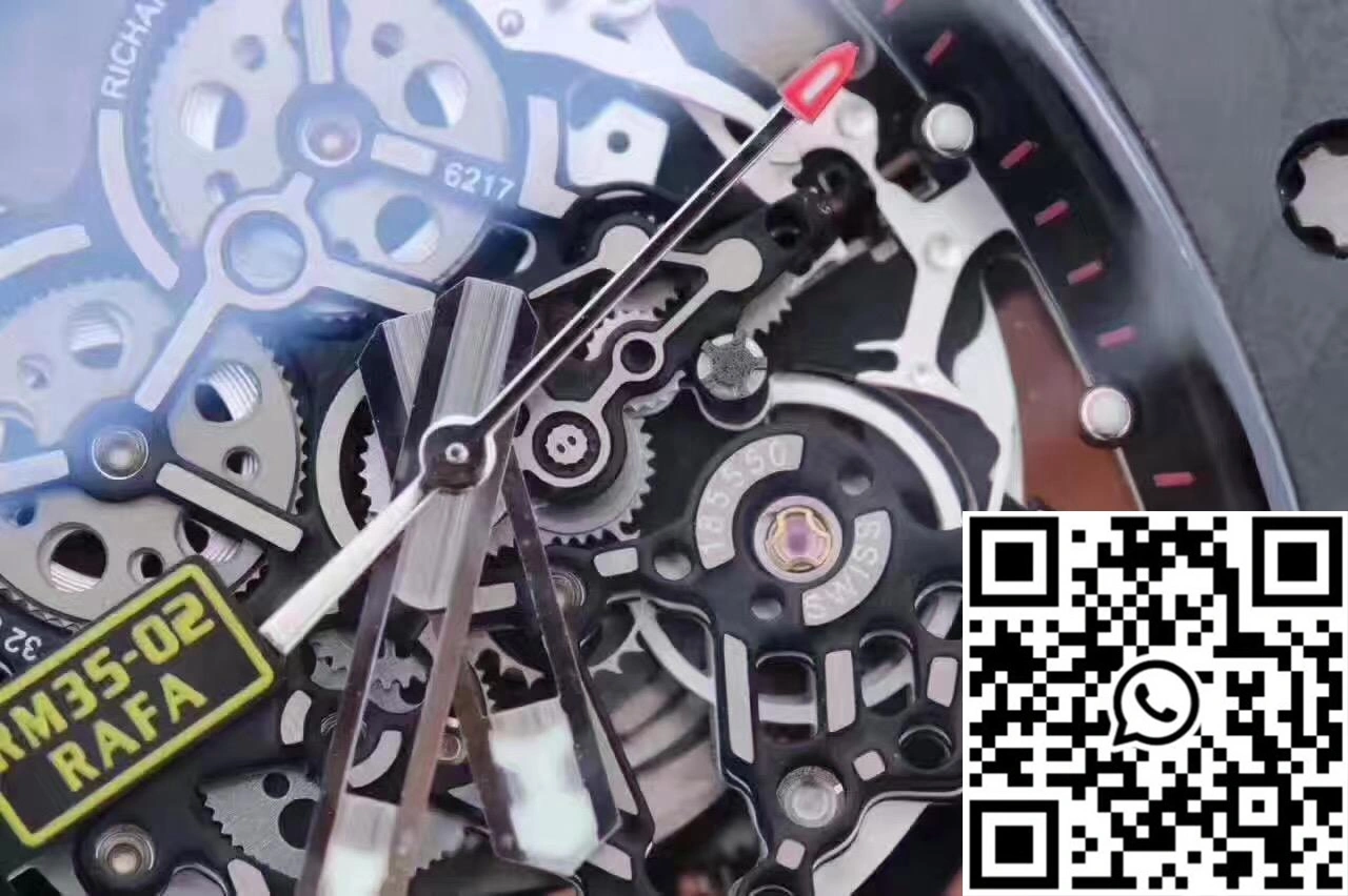 Richard Mille RM35-02 Rafael Nadal KV Factory Black Skeleton Dial