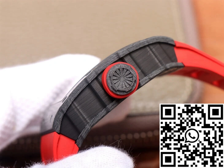 Richard Mille RM35-02 ZF Factory Red Rubber Strap