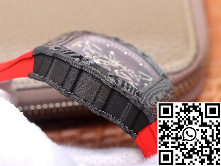 Richard Mille RM35-02 ZF Factory Red Rubber Strap