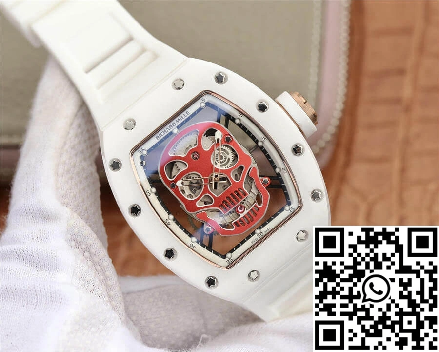 Richard Mille RM52-01 KV Factory Red Skull Dial