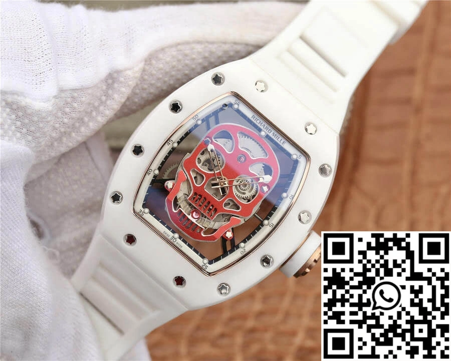 Richard Mille RM52-01 KV Factory Red Skull Dial