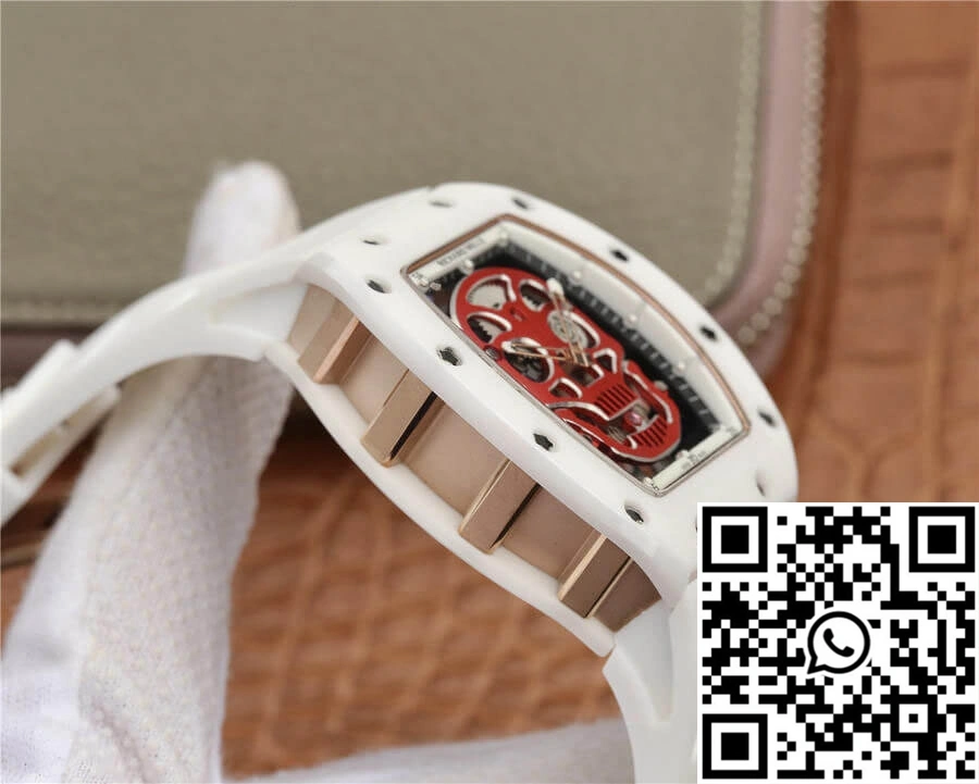 Richard Mille RM52-01 KV Factory Red Skull Dial