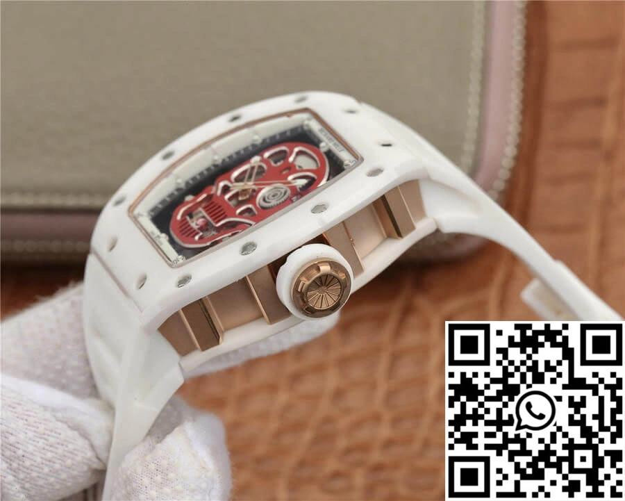 Richard Mille RM52-01 KV Factory Red Skull Dial