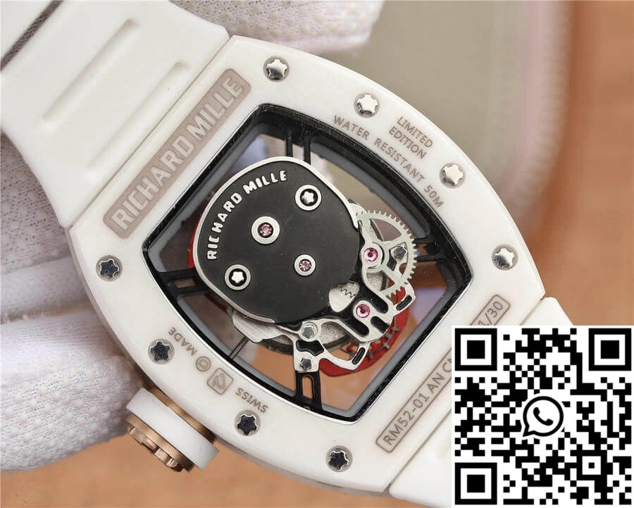 Richard Mille RM52-01 KV Factory Red Skull Dial