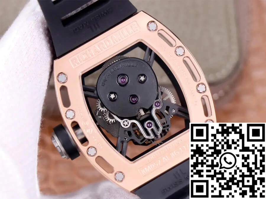 Richard Mille RM52-01 Tourbillon JB Factory Ceramic Skull Dial