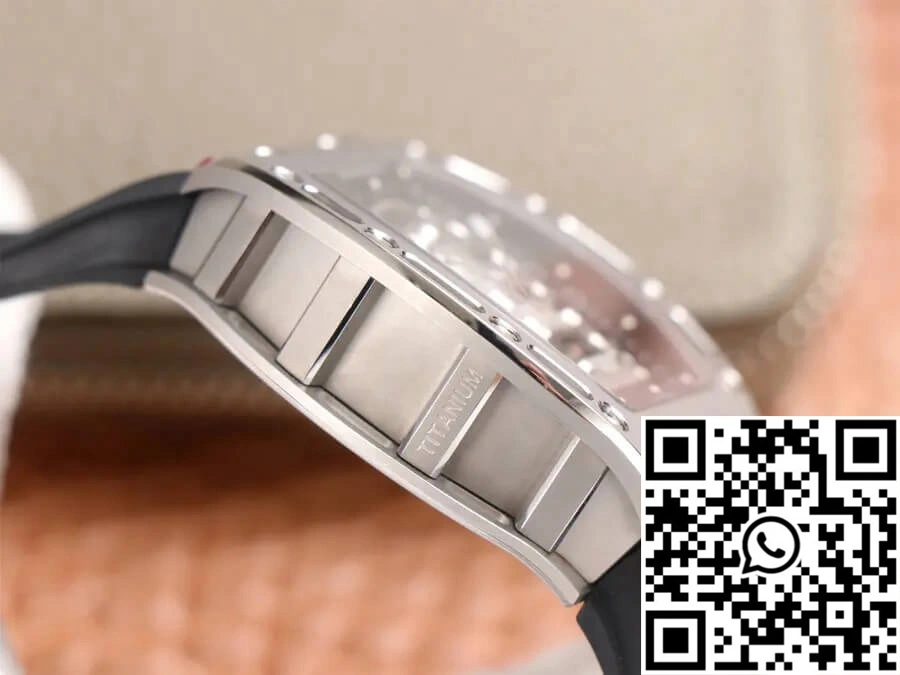 Richard Mille RM52-01 Tourbillon JB Factory Titanium Alloy Skull Dial