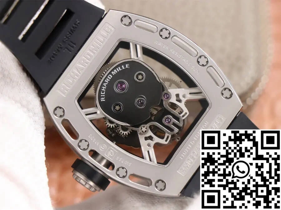 Richard Mille RM52-01 Tourbillon JB Factory Titanium Alloy Skull Dial