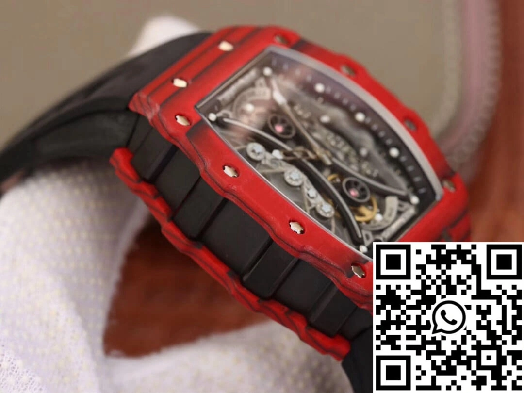 Richard Mille RM53-01 KV Factory TPT Carbon Fiber Black Strap