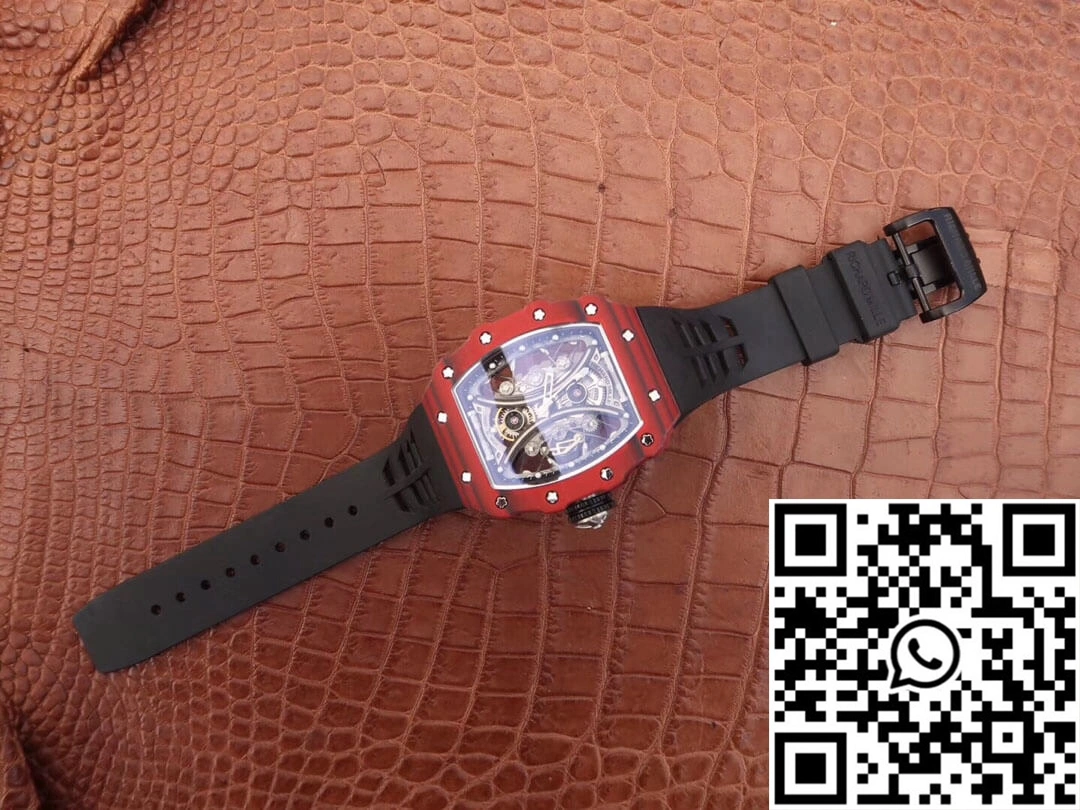 Richard Mille RM53-01 KV Factory TPT Carbon Fiber Black Strap