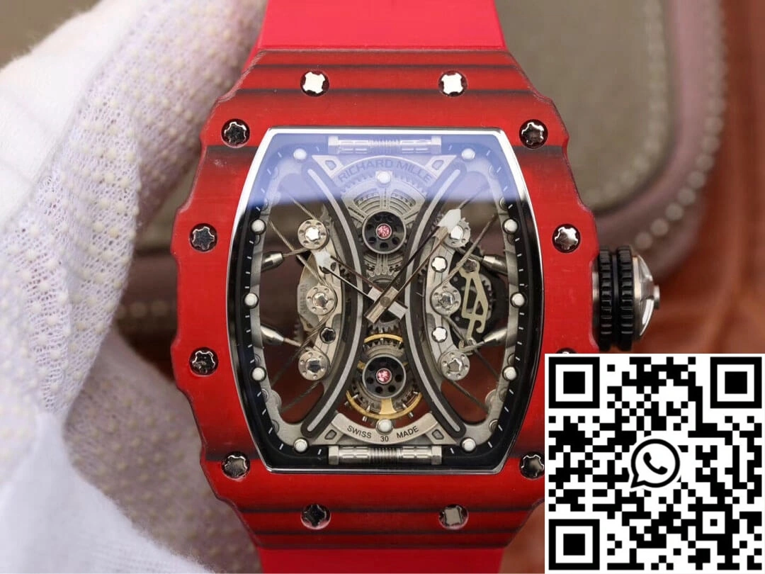 Richard Mille RM53-01 KV Factory TPT Carbon Fiber Skeleton Dial