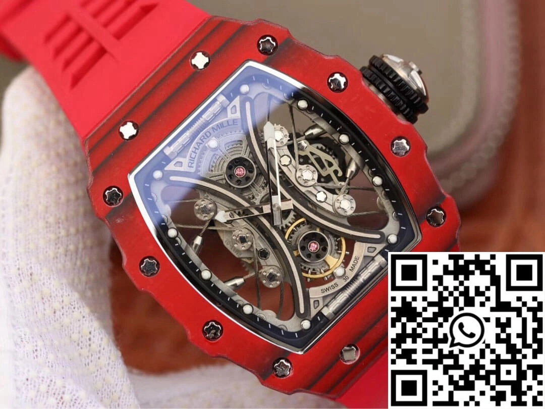 Richard Mille RM53-01 KV Factory TPT Carbon Fiber Skeleton Dial