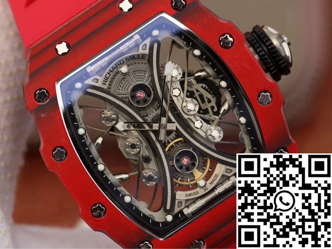 Richard Mille RM53-01 KV Factory TPT Carbon Fiber Skeleton Dial