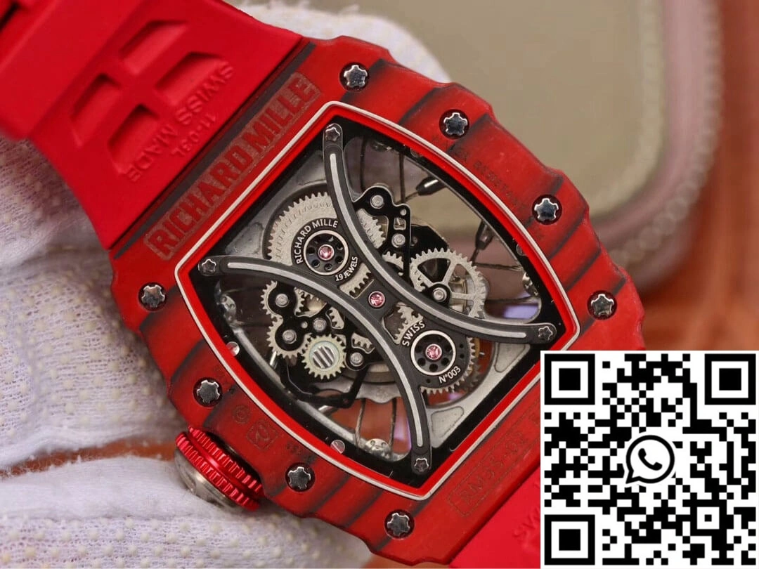 Richard Mille RM53-01 KV Factory TPT Carbon Fiber Skeleton Dial