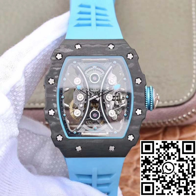 Richard Mille RM53-01 Tourbillon Pablo Mac Donough JB Factory Black Hollow dial