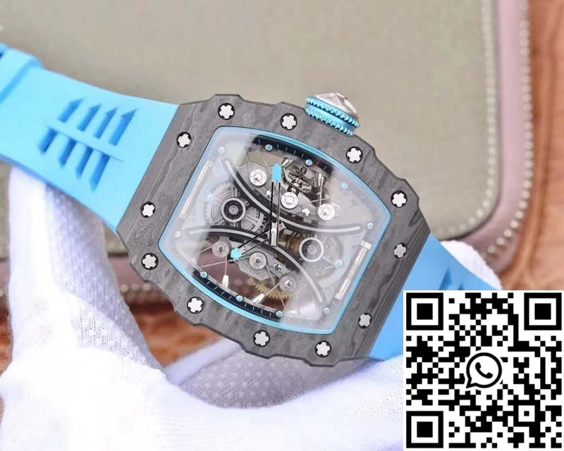 Richard Mille RM53-01 Tourbillon Pablo Mac Donough JB Factory Black Hollow dial