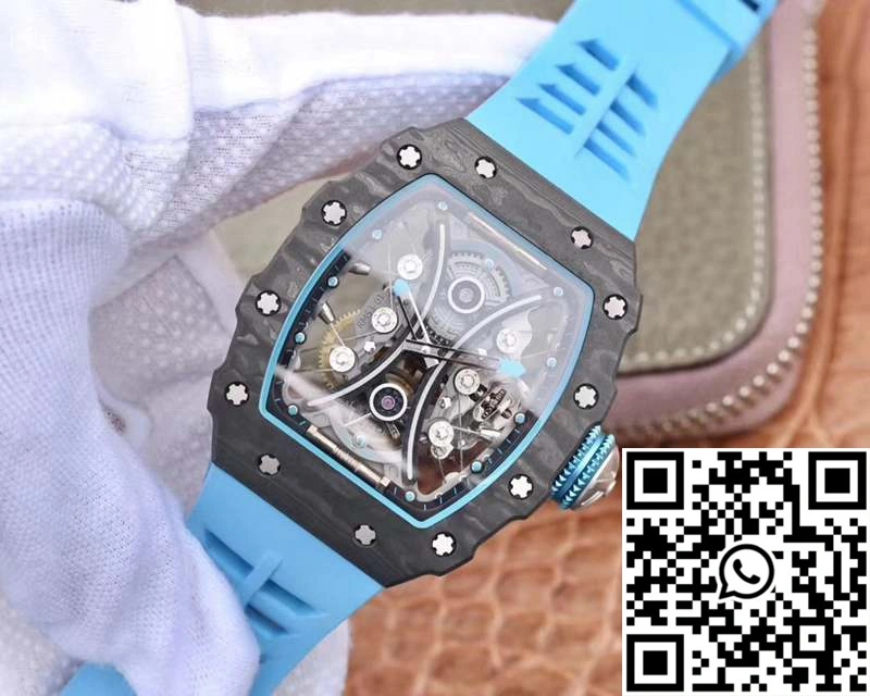 Richard Mille RM53-01 Tourbillon Pablo Mac Donough JB Factory Black Hollow dial