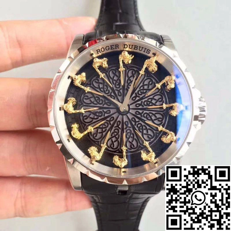Roger Dubuis Excalibur Knights Of The Round Table II RDDBEX0495 Black Dial