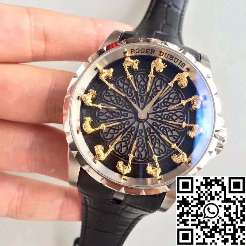 Roger Dubuis Excalibur Knights Of The Round Table II RDDBEX0495 Black Dial