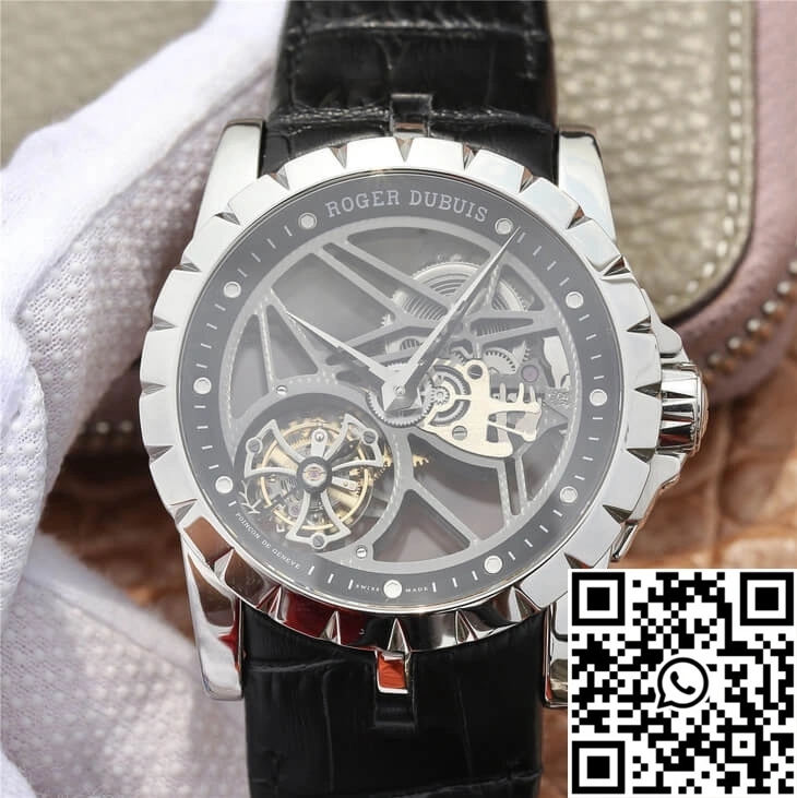 Roger Dubuis Excalibur RDDBEX0260 JB Factory Skeleton Tourbillon Dial