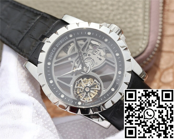 Roger Dubuis Excalibur RDDBEX0260 JB Factory Skeleton Tourbillon Dial