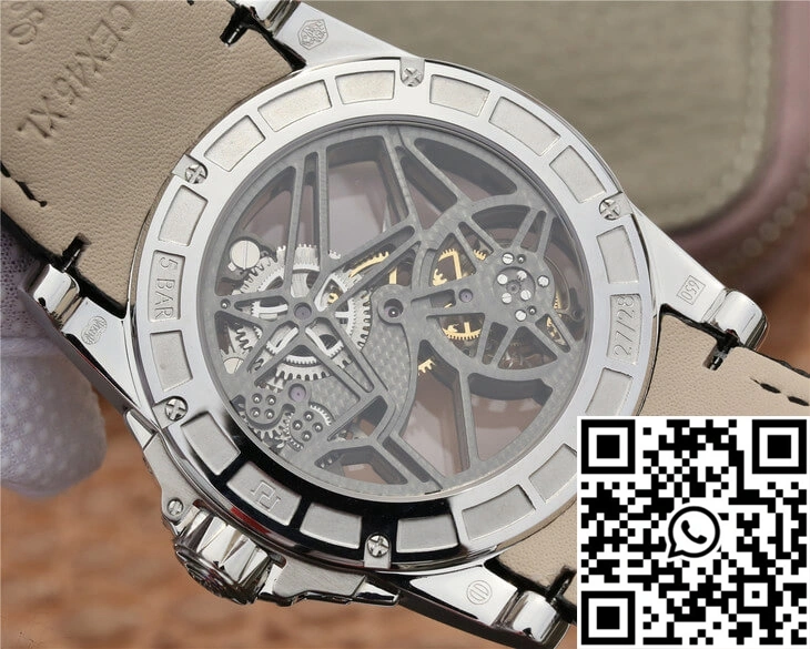 Roger Dubuis Excalibur RDDBEX0260 JB Factory Skeleton Tourbillon Dial