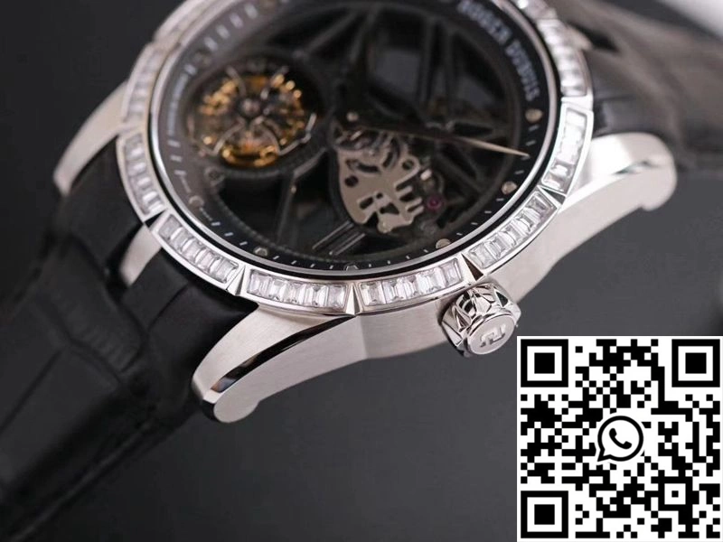 Roger Dubuis Excalibur RDDBEX0393 JB Factory Hollow Tourbillon V3 Diamond