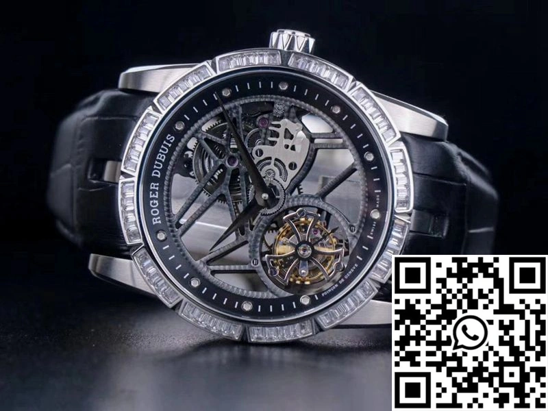 Roger Dubuis Excalibur RDDBEX0393 JB Factory Hollow Tourbillon V3 Diamond