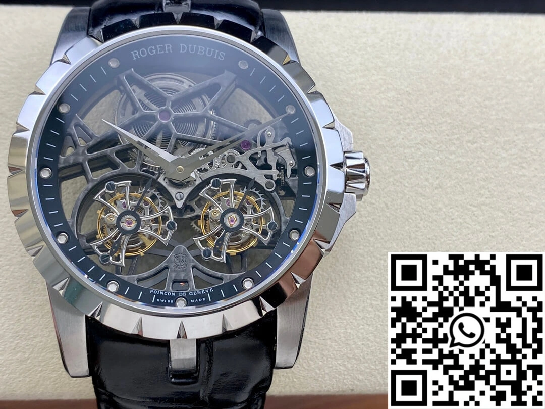 Roger Dubuis Excalibur RDDBEX0396 YS Factory Double Tourbillon Dial