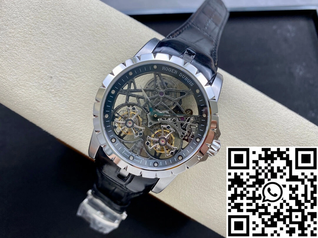 Roger Dubuis Excalibur RDDBEX0396 YS Factory Double Tourbillon Dial