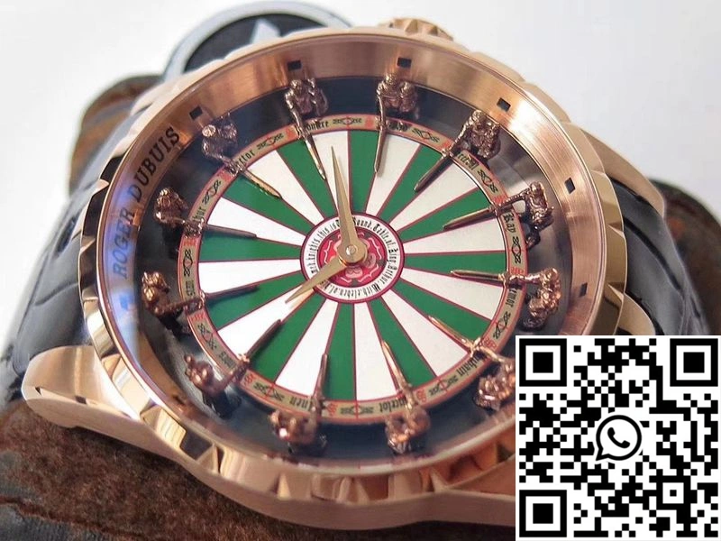 Roger Dubuis Excalibur RDDBEX0398 Knights of the Round Table II ZF Factory Rose Gold