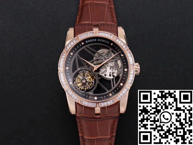 Roger Dubuis Excalibur RDDBEX0404 JB Factory V3 Rose Gold Tourbillon