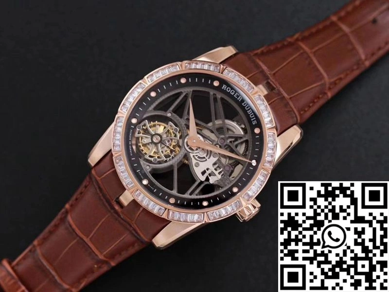 Roger Dubuis Excalibur RDDBEX0404 JB Factory V3 Rose Gold Tourbillon