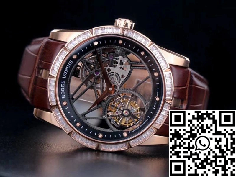 Roger Dubuis Excalibur RDDBEX0404 JB Factory V3 Rose Gold Tourbillon