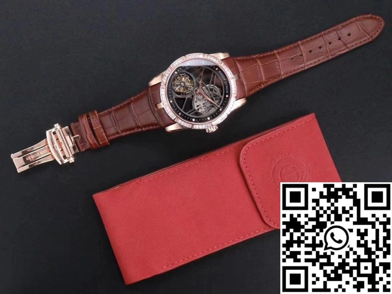 Roger Dubuis Excalibur RDDBEX0404 JB Factory V3 Rose Gold Tourbillon