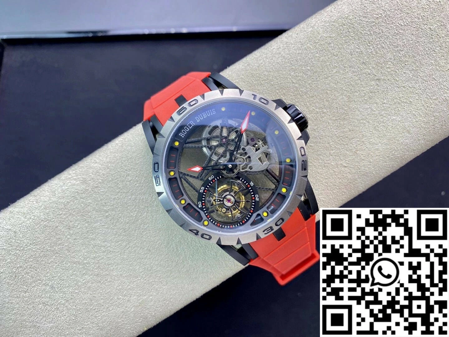 Roger Dubuis Excalibur RDDBEX0549 BBR Factory Tourbillon Titanium Case