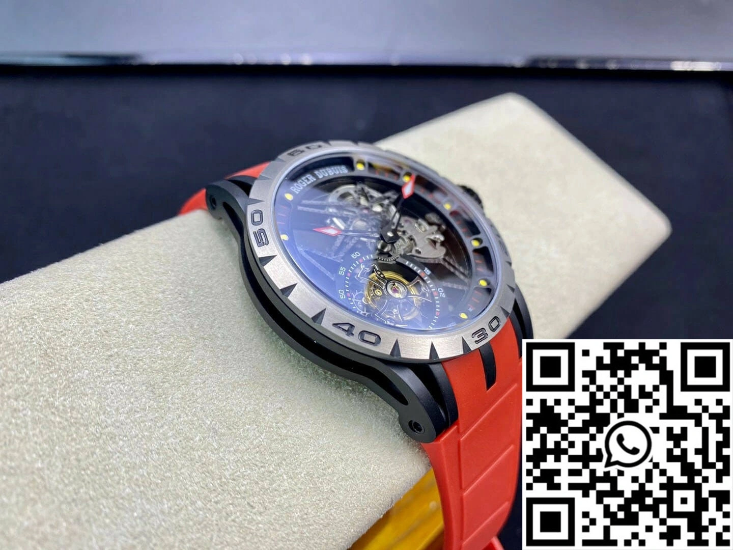 Roger Dubuis Excalibur RDDBEX0549 BBR Factory Tourbillon Titanium Case